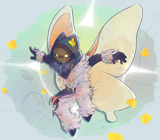 To the sky (Artfight attack)