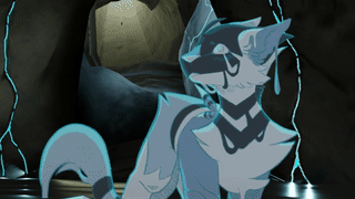 Starless night (MAP) [Program: Procreate + Blender]