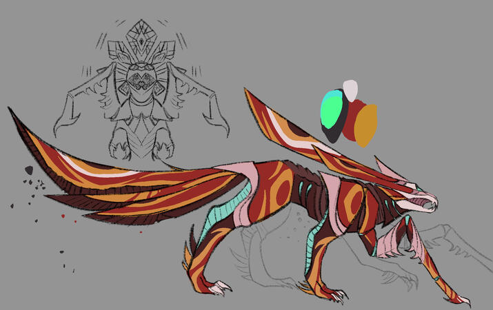 Insect-ish creature concept