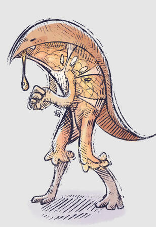 Orange slice critter