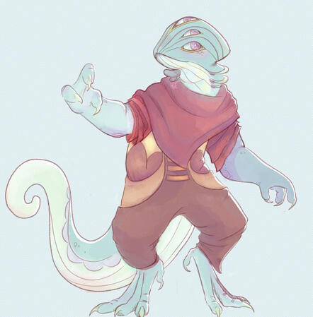 Lizard-like creature